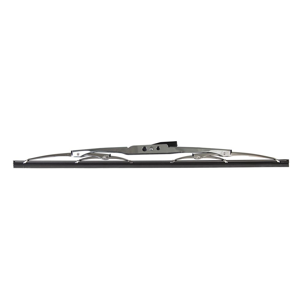 Image 1: Marinco Deluxe Stainless Steel Wiper Blade - 14"
