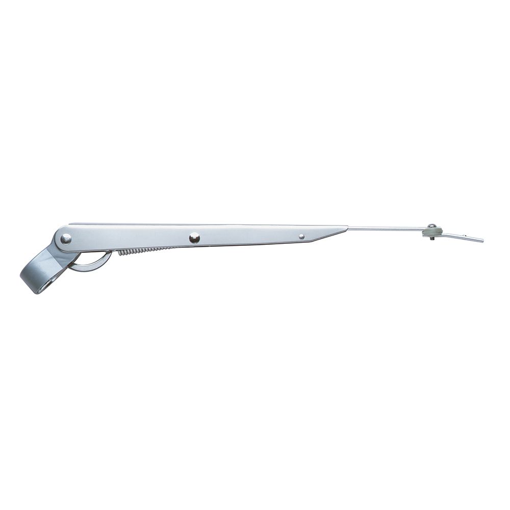 Image 1: Marinco Wiper Arm Deluxe Stainless Steel Single - 14"-20"