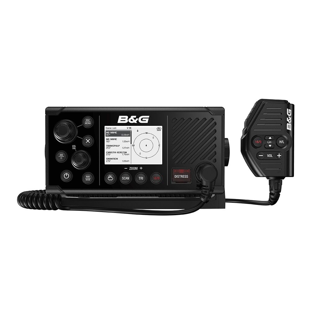Image 1: B&G V60-B VHF Marine Radio w/DSC & AIS (Receive & Transmit)