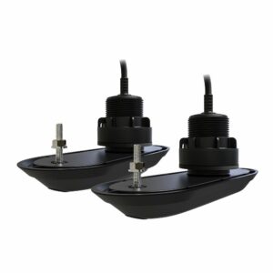 Image 1: Raymarine RV-312 RealVision™ 3D Transducers - Pair - Nylon Thru-Hull 12° Deadrise