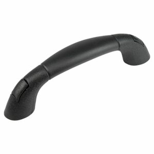 Image 1: Sea-Dog PVC Coated Grab Handle - Black - 9-3/4"