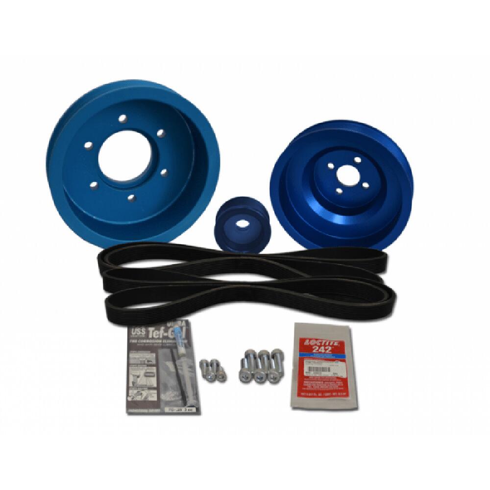 Image 1: Balmar Pulley Kit f/Yanmar 4JH3-TE, 4JH3-HTE