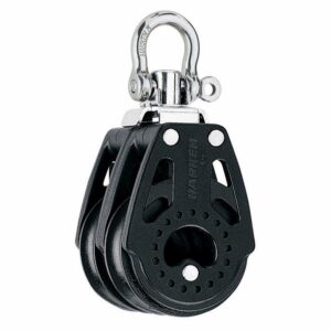 Image 1: Harken 40mm Carbo Air Double Swivel Block