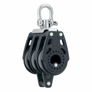 Image 1: Harken 40mm Carbo Air Triple Swivel Block w/Becket