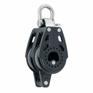 Image 1: Harken 40mm Carbo Air Double Fixed Block w/Becket