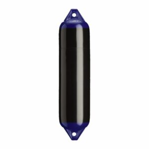Image 1: Polyform F-1 Twin Eye Fender 6" x 24" - Black