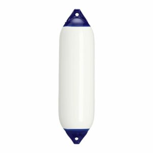 Image 1: Polyform F-6 Twin Eye Fender 11" x 42" - White