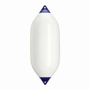 Image 1: Polyform F-11 Twin Eye Fender 21.2" x 57.5" - White