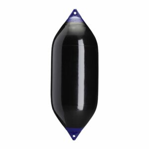 Image 1: Polyform F-11 Twin Eye Fender 21.2" x 57.5" - Black