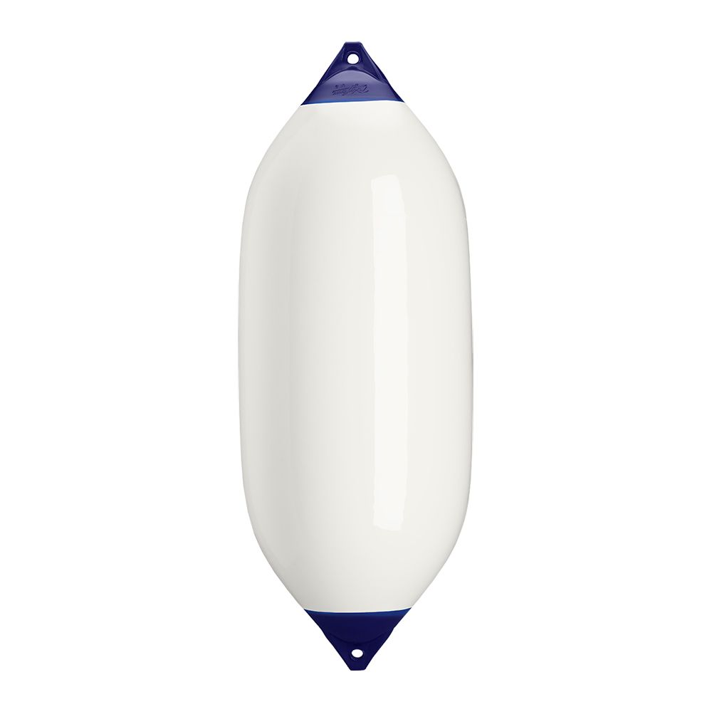 Image 1: Polyform F-13 Twin Eye Fender 29" x 76.5" - White