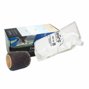 Image 1: KiwiGrip 1 Liter Pouch - White w/4" Roller
