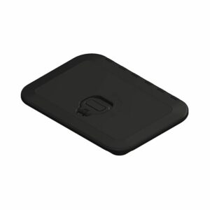Image 1: Sea-Dog Triple Lock Rectangular Marine Hatch - 10" x 14" - Black