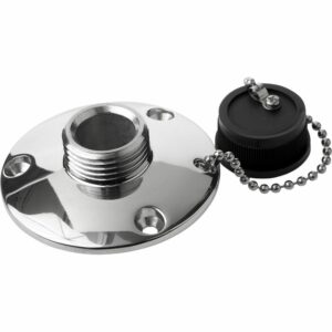 Image 1: Sea-Dog Washdown Water Outlet - 316 Stainless Steel