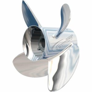 Image 1: Turning Point Express® Mach4™ - Left Hand - Stainless Steel Propeller - EX-1513-4L - 4-Blade - 15.3" x 13 Pitch