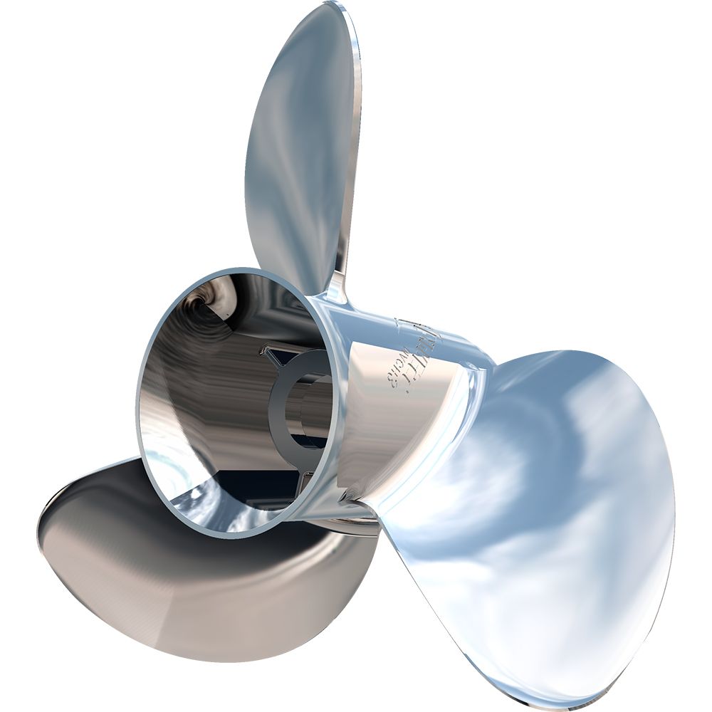 Image 1: Turning Point Express® Mach3™ - Left Hand - Stainless Steel Propeller - EX-1415-L - 3-Blade - 15" x 15 Pitch