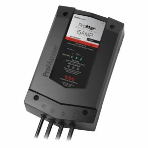 Image 1: ProMariner ProMar1 DS Digital - 15 Amp - 3 Bank Charger