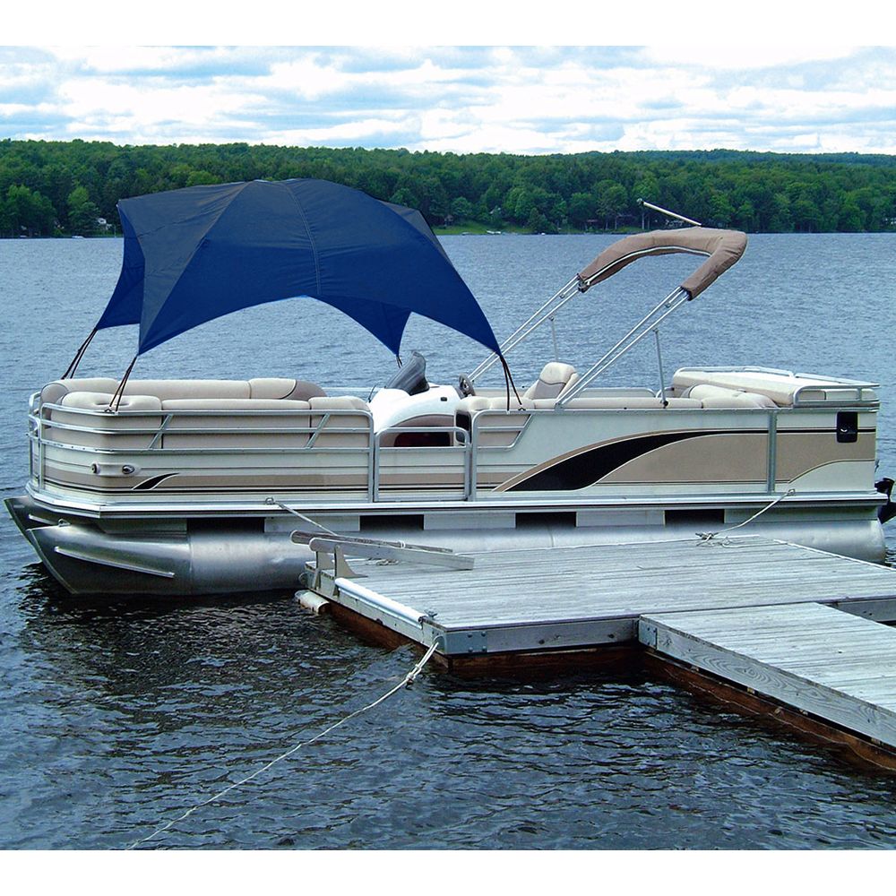 Image 1: Taylor Made Pontoon Gazebo -Navy