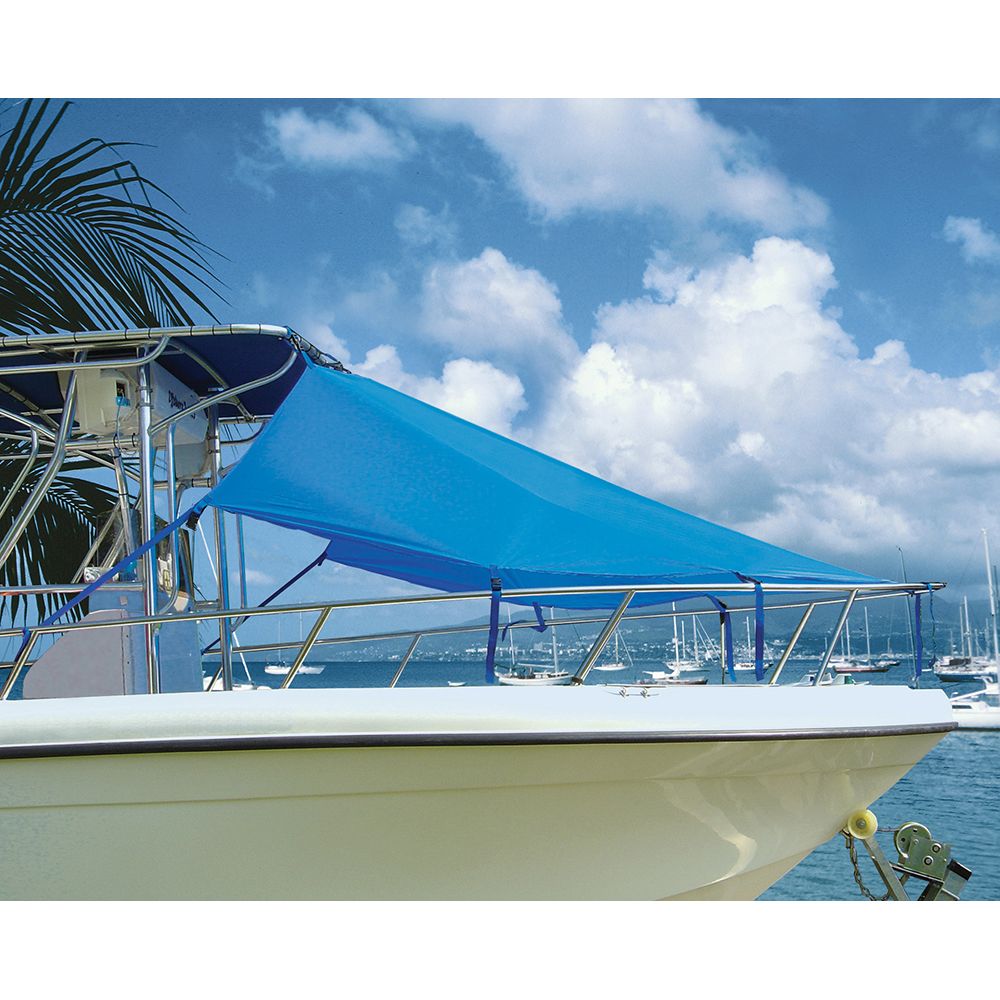 Image 1: Taylor Made T-Top Bow Shade 6'L x 90"W - Pacific Blue