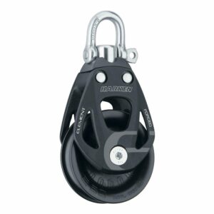 Image 1: Harken 60mm Single Aluminum Element Block w/Swivel