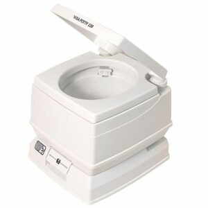 Image 1: Dock Edge Visa Potty Portable Toilet - 8L