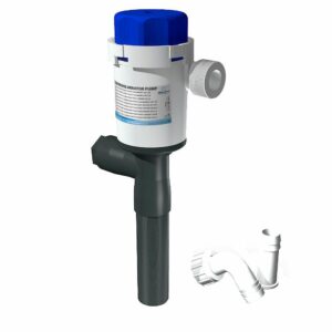 Image 1: Albin Group Cartridge Aerator Pump - 750 GPH - 12V - Straight
