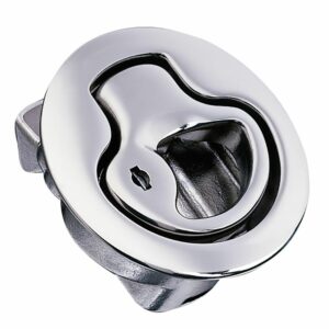 Image 1: Southco Push To Close Latch Medium Stainless Steel