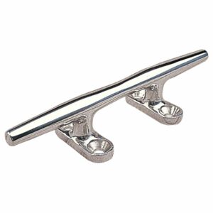 Image 1: Sea-Dog Stainless Steel Open Base Cleat - 8"