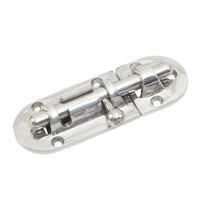 Image 1: Sea-Dog Stainless Steel Heavy Duty Barrel Bolt - Medium