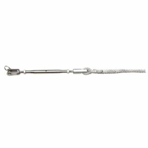 Image 1: C. Sherman Johnson Tubular Turnbuckle w/Splice Eye