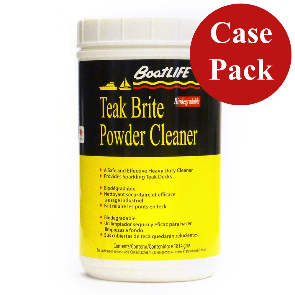 Image 1: BoatLIFE Teak Brite® Powder Cleaner - Jumbo - 64oz *Case of 12*