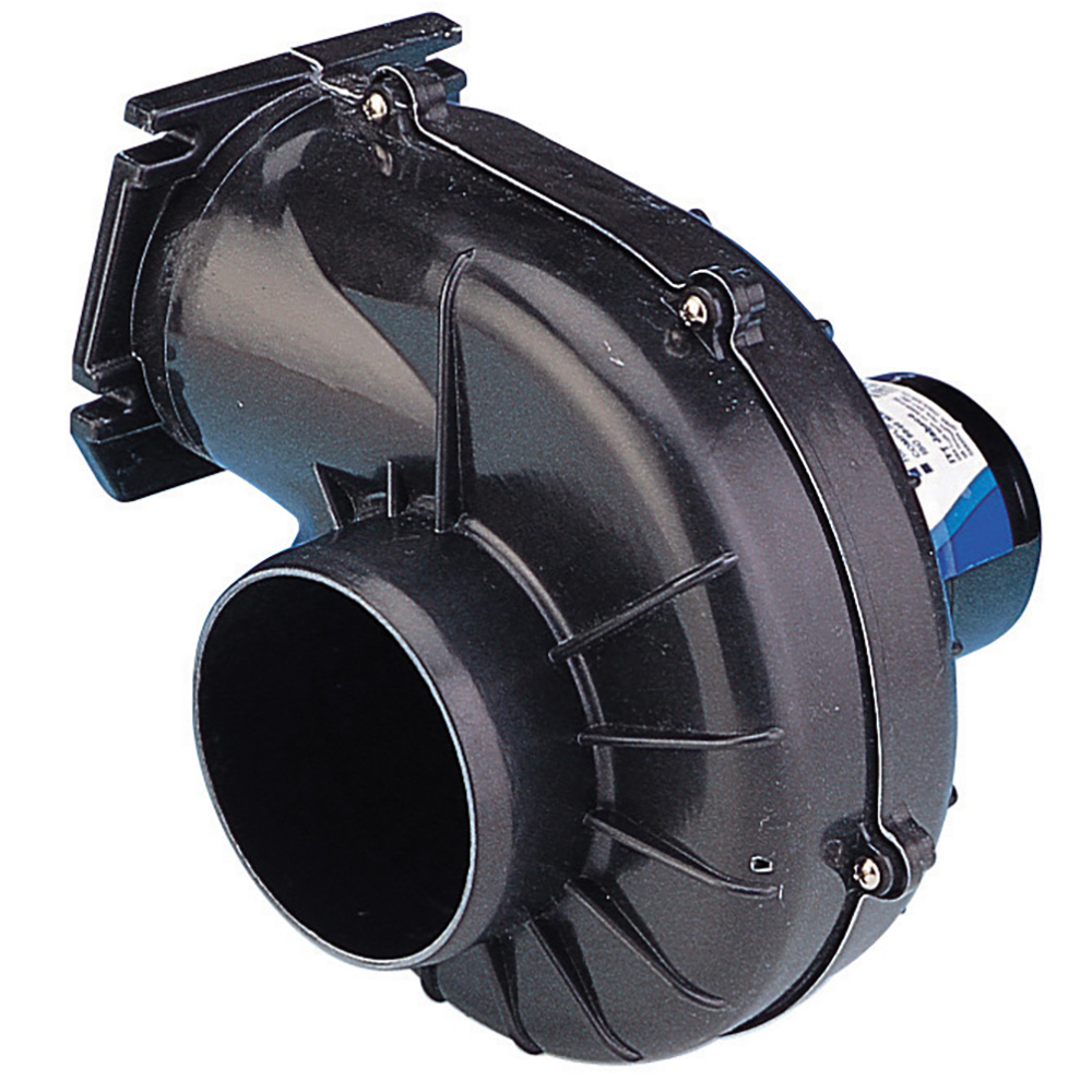 Image 1: Jabsco 4" Continuous Duty Flangemount Blower - 115V, 250 CFM