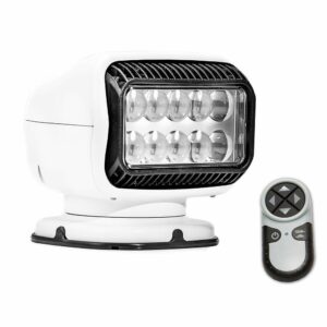 Image 1: Golight Radioray GT Series Permanent Mount - White LED - Wireless Handheld Remote