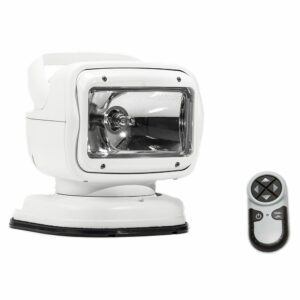 Image 1: Golight Radioray GT Series Portable Mount - White Halogen - Wireless Handheld Remote Magnetic Shoe Mount