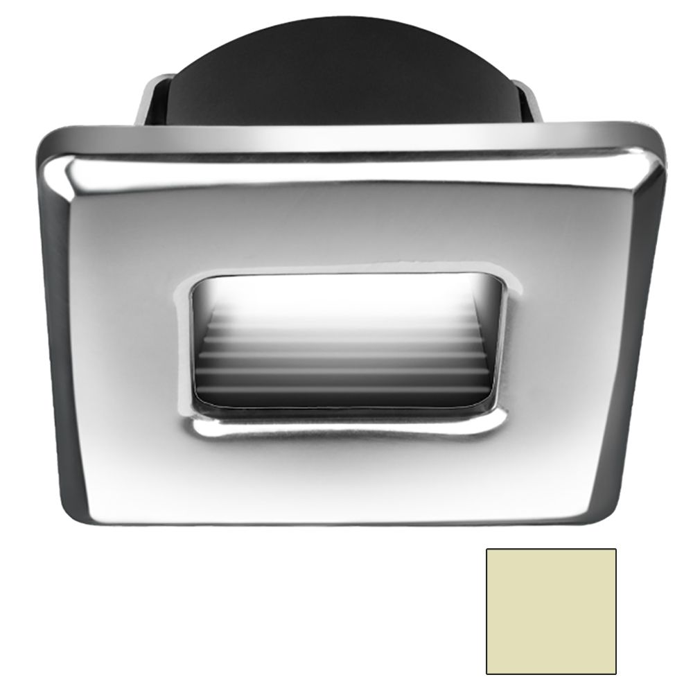 Image 1: i2Systems Ember E1150Z Snap-In - Polished Chrome - Square - Warm White Light