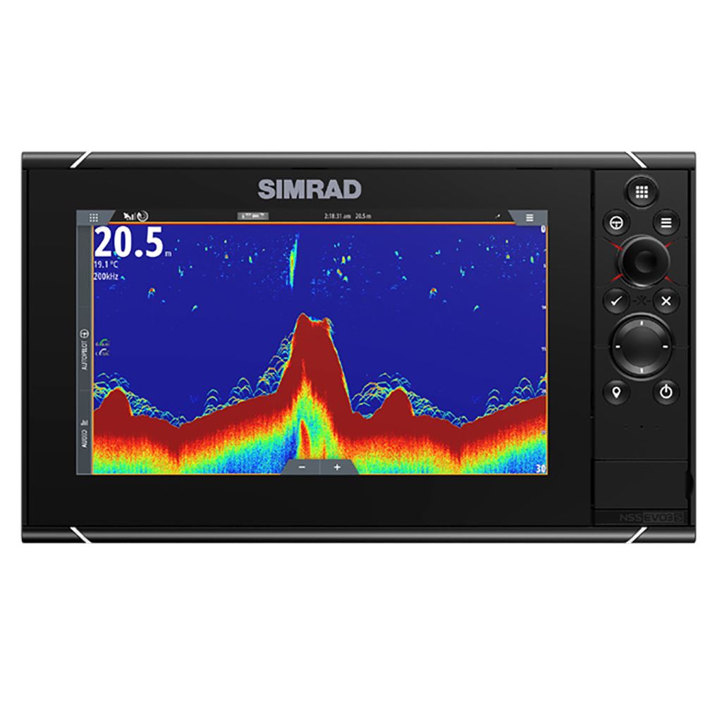 Image 1: Simrad NSS9 evo3S Chartplotter/Fishfinder MFD