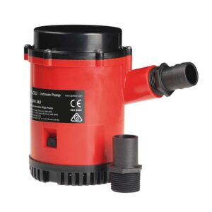 Image 1: Johnson Pump Heavy Duty Bilge Pump 2200 GPH - 24V