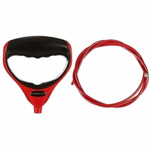 Image 1: T-H Marine G-Force Trolling Motor Handle & Cable - Red