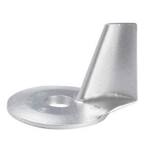Image 1: Tecnoseal Standard Zinc Trim Tab Anode f/25-50 HP Mercury Engines