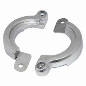 Image 1: Tecnoseal Zinc Split Collar Anode f/SD20, SD25, SD30, SD31, SD40, SD50 & SD60 Yanmar Saildrives
