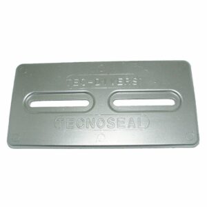 Image 1: Tecnoseal Aluminum Plate Anode - 12" x 6" x 1/2"