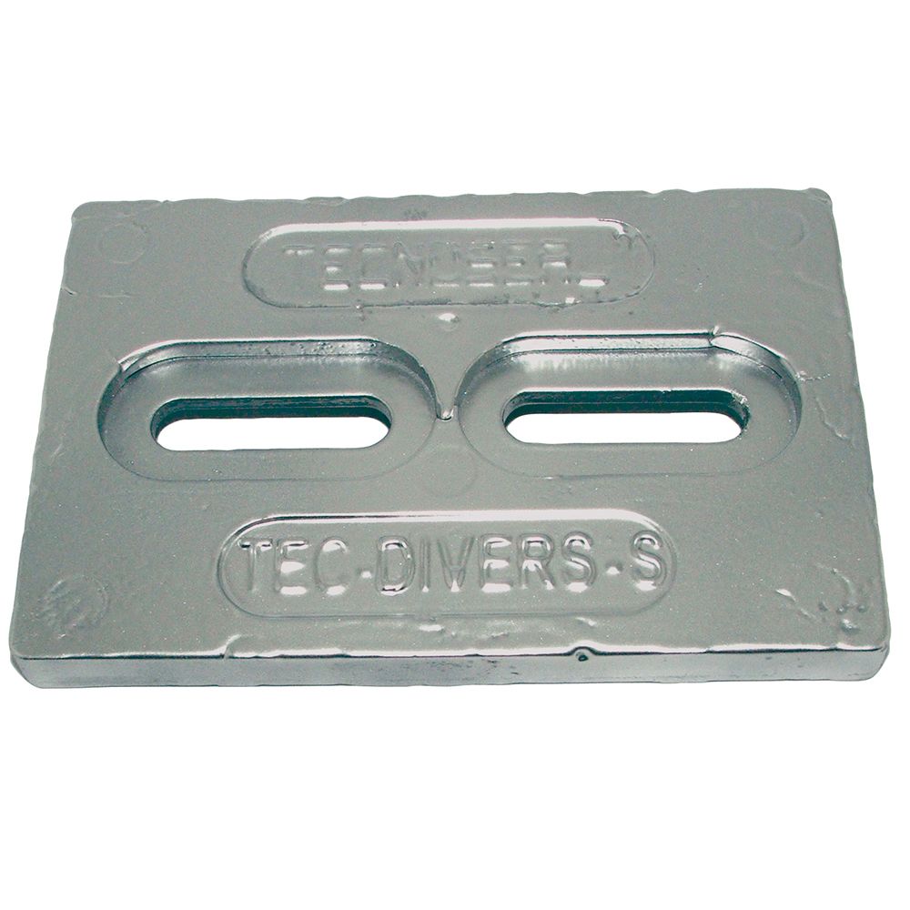 Image 1: Tecnoseal Mini Aluminum Plate Anode 6" x 4" x 1/2"