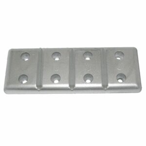 Image 1: Tecnoseal Magnesium Plate Anode 7.5" x 2.75" x 1/2"