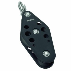 Image 1: Barton Marine Series 5 Fiddle Swivel Block - 54mm
