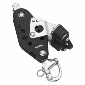 Image 1: Barton Marine Series 5 Fiddle, Snap Shackle, Becket & Cam Block - 54mm