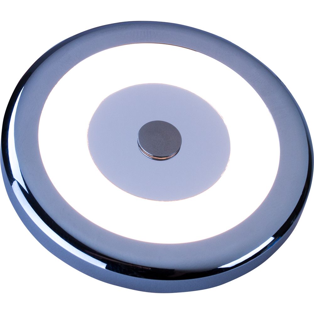 Image 1: Sea-Dog LED Low Profile Task Light w/Touch On/Off/Dimmer Switch - 304 Stainless Steel