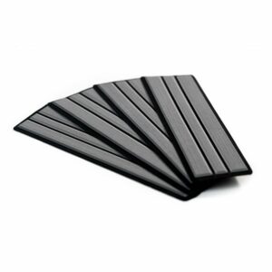 Image 1: SeaDek Faux Teak 4-Piece Step Kit - Storm Grey/Black 