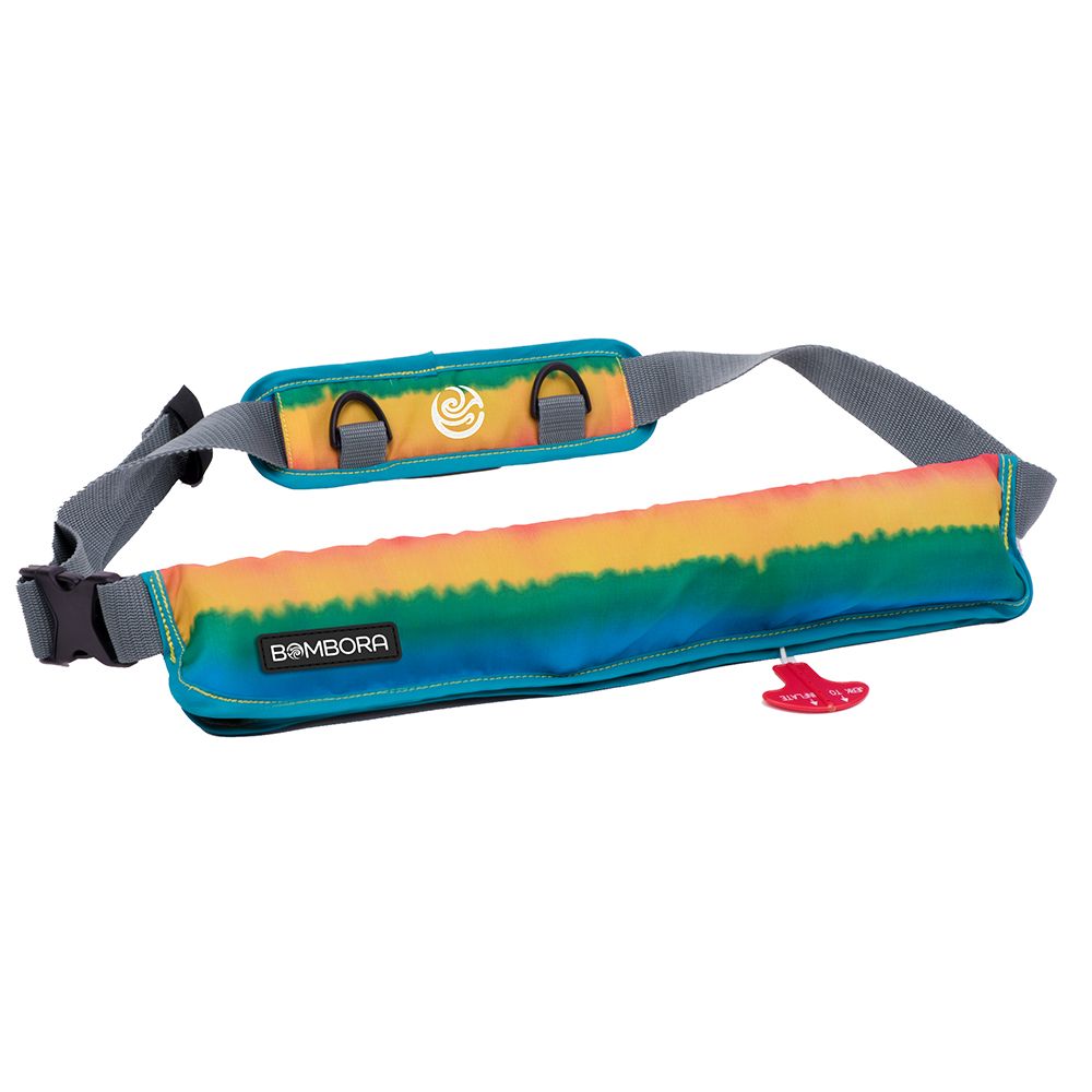 Image 1: Bombora Type V Inflatable Belt Pack - Rasta