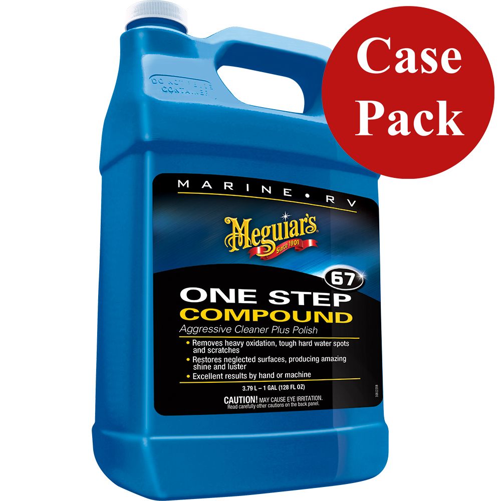 Image 1: Meguiar's Marine One-Step Compound - 1 Gallon *Case of 4*