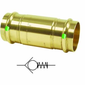 Image 1: Viega ProPress 1-1/4" Zero Lead Check Valve - Double Press Connection - Smart Connect Technology