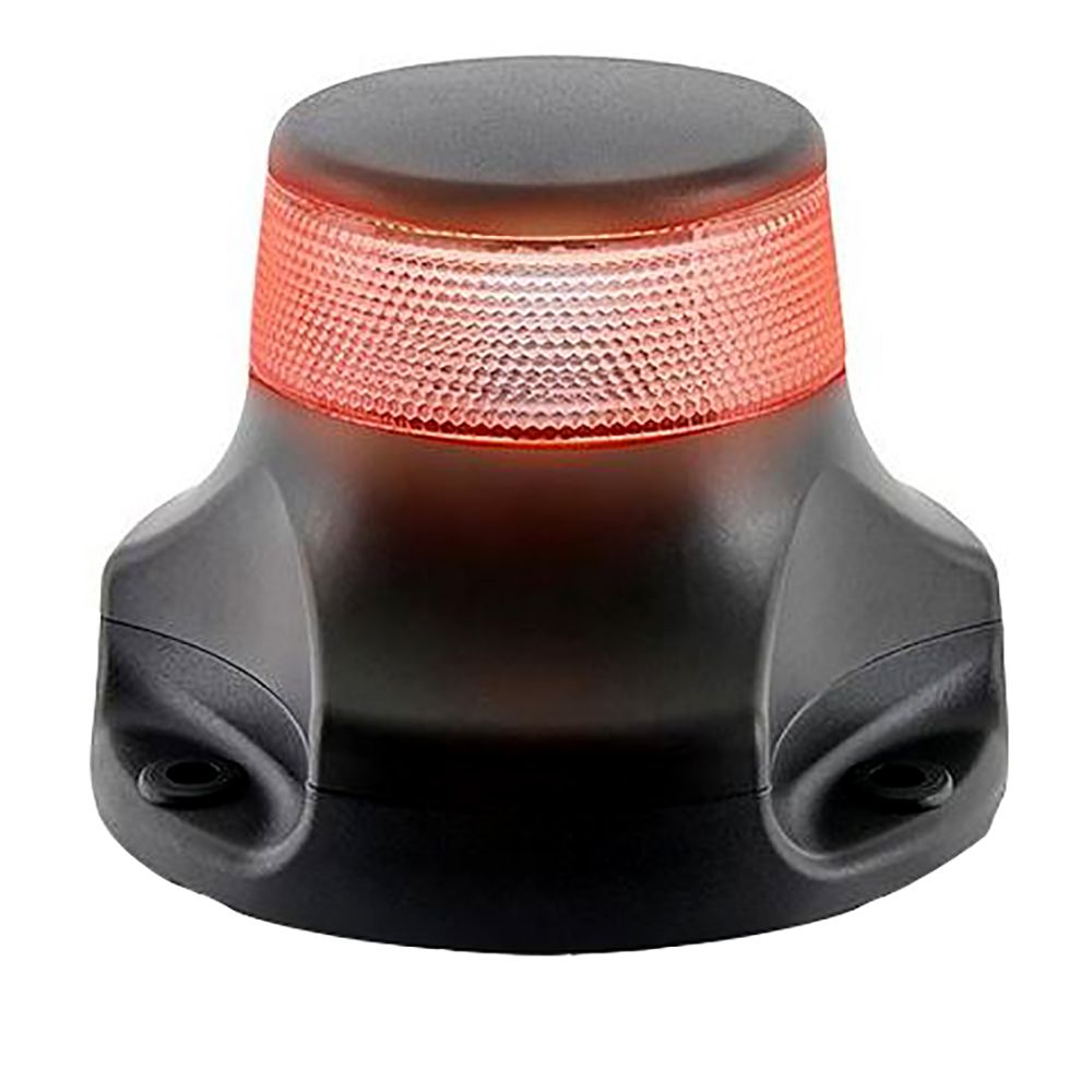 Image 1: Hella Marine NaviLED 360, 2nm, All Round Light Red Surface Mount - Black Housing